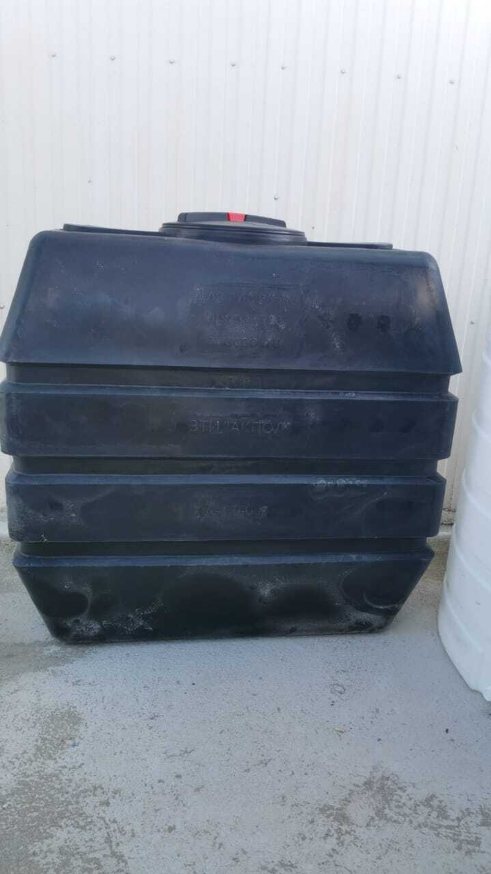 Ёмкость пластиковая пищевая АКПОЛ 1500 л. прямоугольная (152x70x160см;белый) - арт.555011.31