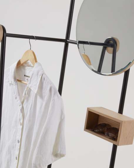 Система хранения с полками и зеркалом Nostalgic