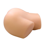 Телесный мастурбатор Vivian с 2 любовными тоннелями (Цвет: телесный)