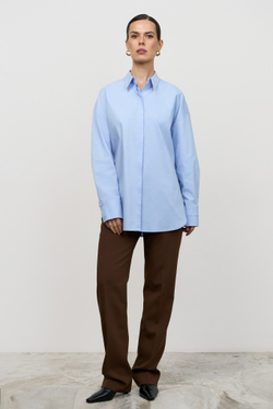 Рубашка удлиненная