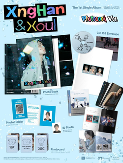 Альбом XNGHAN&XOUL - WASTE NO TIME Single Album PHOTO BOOK Version