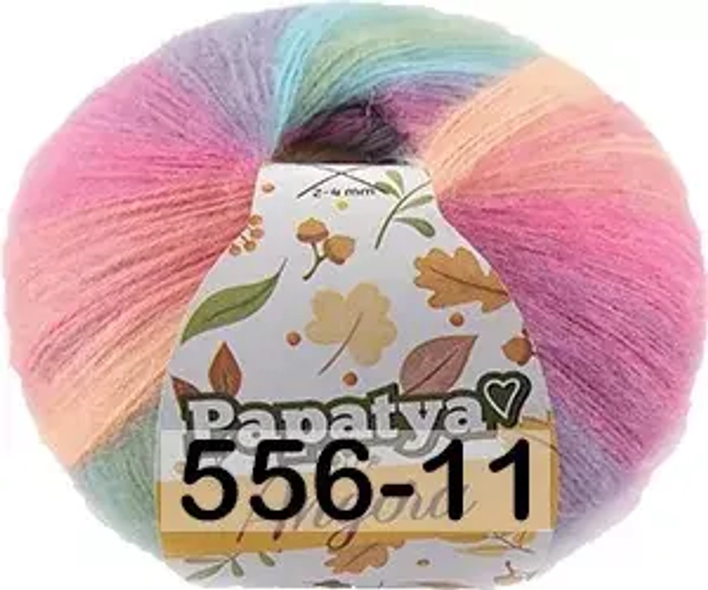 Kamgarn Angora Papatya