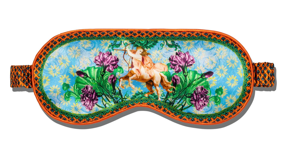 Маска для сна из 100% шелка SlipSilk, коллекция ZODIAC БЛИЗНЕЦЫ