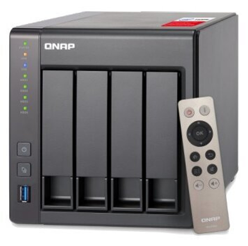 Сетевое хранилище QNAP TS-451+-2G черный