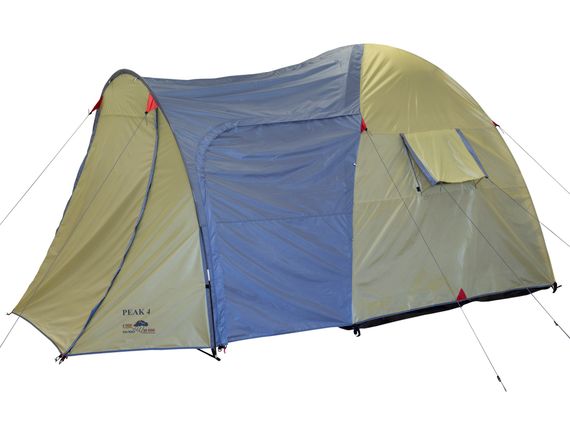 Палатка Indiana PEAK 4, цвет оливково-серый