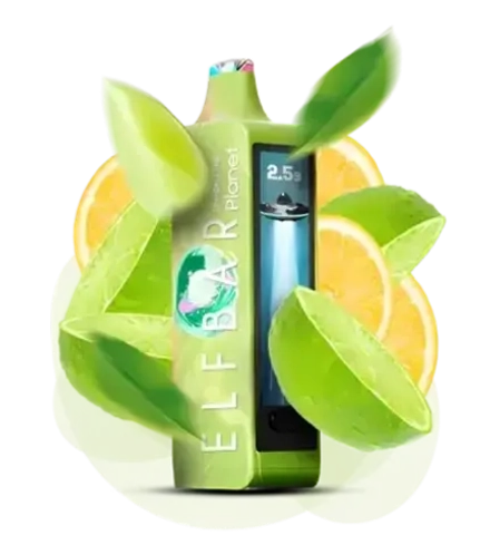 Elf Bar Planet 25000 - Lemon Lime (5% nic)