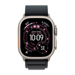 Умные часы Apple Watch Ultra 3 (2025) GPS + Cellular, 49mm, Natural Titanium Case with Black Alpine Loop, S