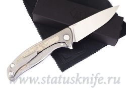 Нож Широгоров F95NL Elmax Micarta Green Canvas SRBSфотография - 2