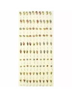 Мормышка металлическая паяная №35, крючок №06