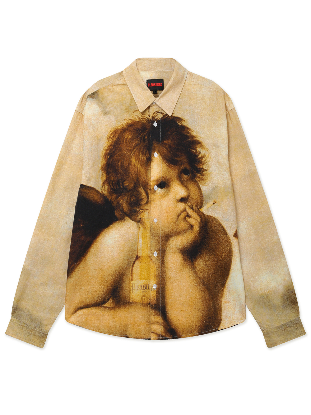 Рубашка Дл. Рукав Cherub Button Up