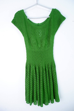 Платье вязаное, визуально 44 размер