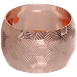 Набор колец для салфеток 6шт «Витраж» 4,5*2,8см, розовое золото