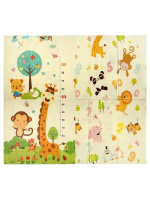 107236/Развивающий игровой коврик Elefantino, двусторонний, складной, размер 180*200*1 см