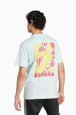Футболка adidas Spain 2024 Fan Graphic - Бирюзовый