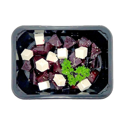 Салат из запеченной свёклы с греческим сыром