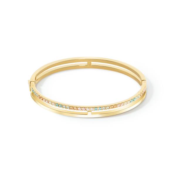 Браслет Coeur de Lion Multicolour Pastel Gold 0136/32-1590 19