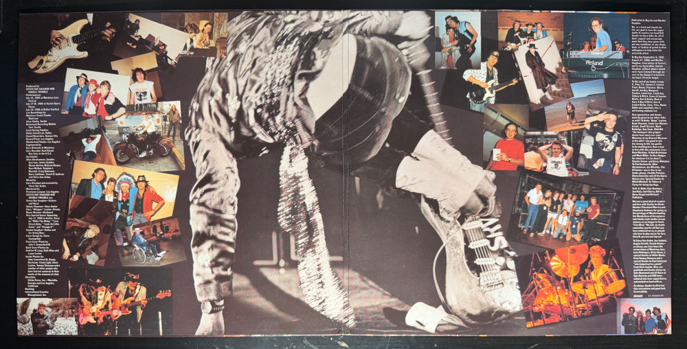 Stevie Ray Vaughan And Double Trouble – Live Alive 2LP (Голландия 1986г.)