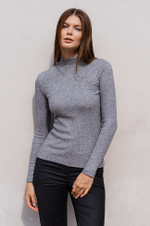 23168 Водолазка женская (серый)