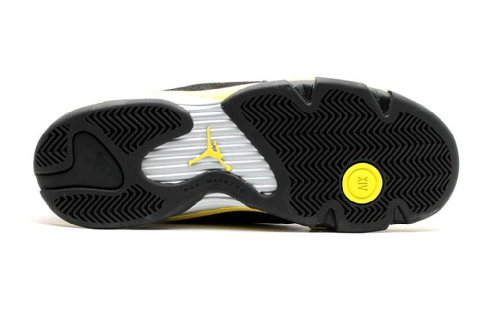 Кроссовки Jordan Air Jordan 14 Retro Thunder (Женская размерная сетка)