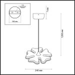 3644/26L LN Подвес LED 26Вт 4000К 220В IP20 LEDIO