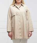 пальто tabor plus size Persona by Marina Rinaldi - бежевый(1021152)
