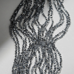 Хрустальные бусины "Марказит" в форме треугольника, оттенок "Metallic Gray", 4мм