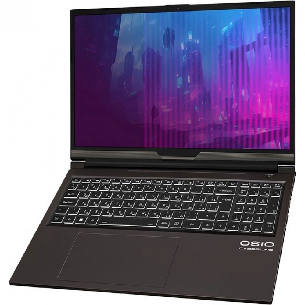 Ноутбук CyberLine C160i-003 16"(1920x1200 IPS (матовый, 165Hz) )/Intel Core i5 12600H(2.7Ghz)/16384Mb/512PCISSDGb/noDVD/Ext:nVidia GeForce RTX4060(8192Mb)/Cam/BT/WiFi/52.6WHr/war 1y/2.15kg/Coffee/noOS + не МПТ