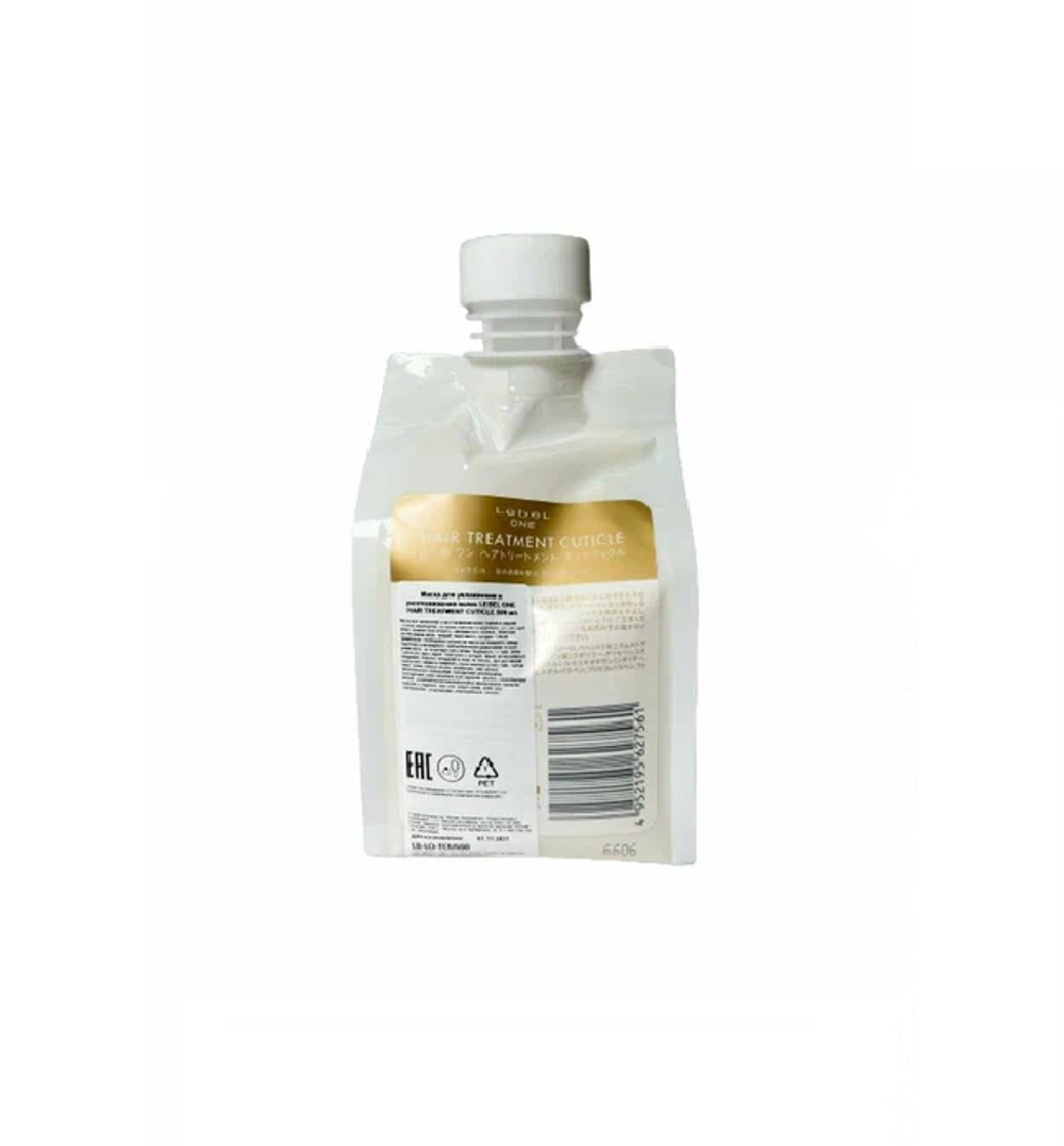 Маска для интенсивного увлажнения и разглаживания волос LEBEL ONE HAIR TREATMENT CUTICLE+, 500мл
