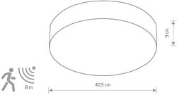Накладной светильник Nowodvorski Arena 10181
