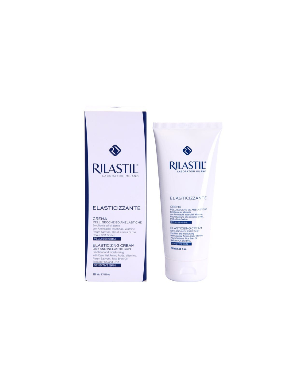 Rilastil Elasticizing - укрепляющий крем для тела /   200  ml  / GTIN 8033224811246