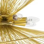 728183 Люстра ZETA 8х40W E14 ЗОЛОТО