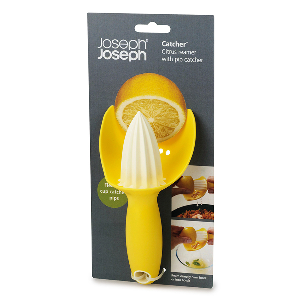 Соковыжималка Catcher™ жёлтая, Joseph Joseph