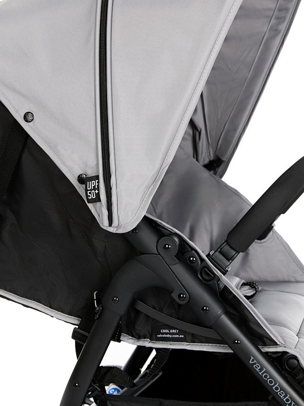 Прогулочная коляска Valco baby Snap 4 с накидкой на ножки Flatt Matt / Cool Grey
