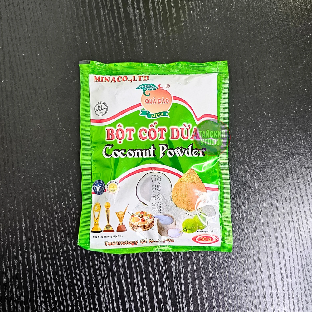 Кокосовый порошок Coconut Powder MINACO 50 гр. Вьетнам
