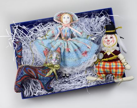 Набор ёлочных игрушек Алиса в стране чудес №4