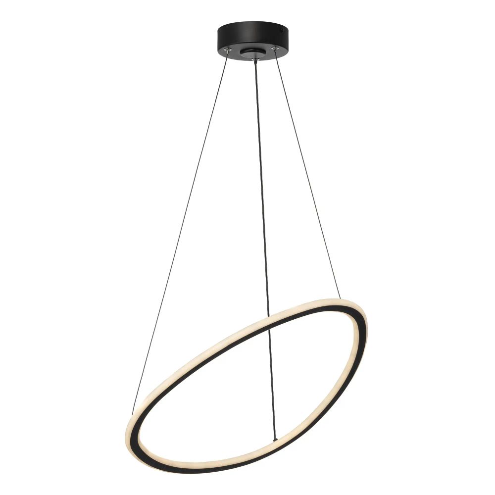 Citilux TRIO CL215B051 LED Люстра подвесная с пультом Чёрная