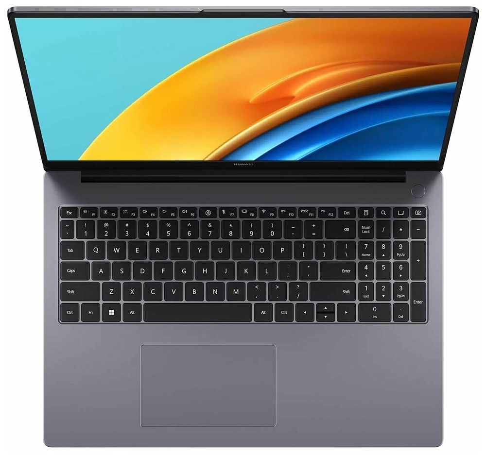 Ноутбук 16" Huawei MateBook D 16 i3-1215U/8ГБ/512ГБ/VGA int/Win 11 Pro/Office 2021 Pro, Серый 53013YDN