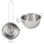 Ковш для плавления шоколада нерж сталь, 0.35 л, навеска, Мультидом, VL50-130