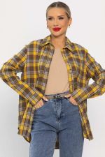 Рубашка Денни (желто-коричневая) Б14135-7М LT Collection