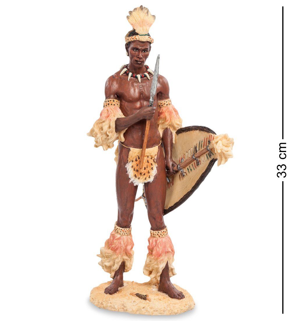 WS-729 Статуэтка «Африканский воин»