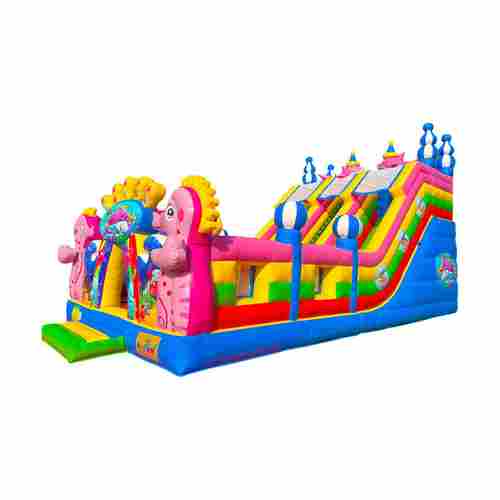 Коммерческий надувной батут «В гостях у дельфинов 2», 10*5*5 м