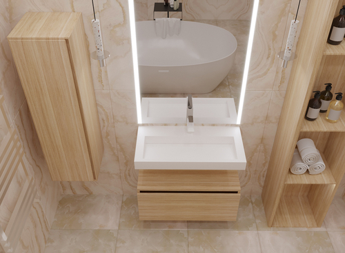 Boheme Столешница моноблок FLAT 80см