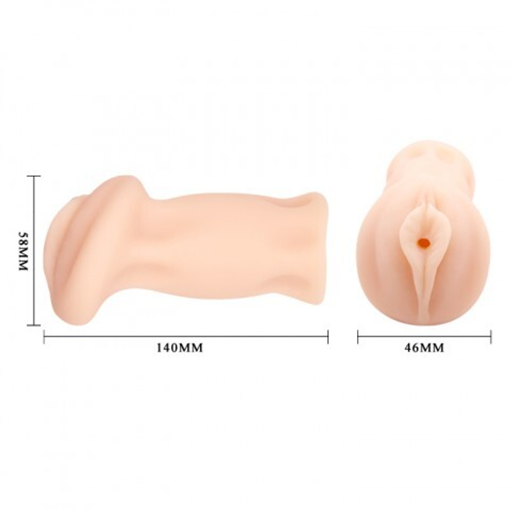 Мастурбатор в виде вагины Ruby (14*4,6 см.)