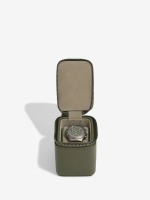 Stackers Сумка для хранения часов Zipped Travel Watch Box, черная