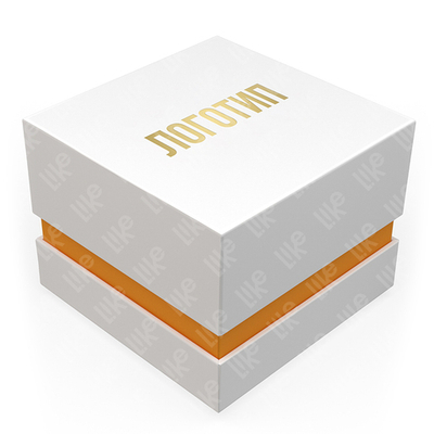 Футляр картонный остроугольный с прослойкой, серия "Самба", 65х65х50 мм