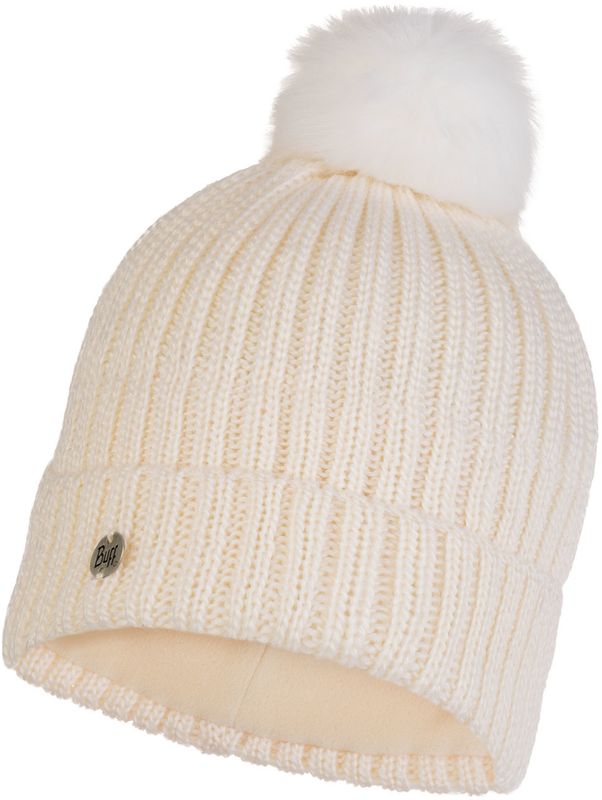 Шапка вязаная с флисом Buff Hat Knitted Polar Katya White Фото 1