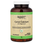 Vitacost, Root2®, коралловый кальций с магнием, 180 капсул
