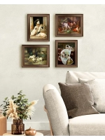 Картина интерьерная на холсте в раме 25*31 см