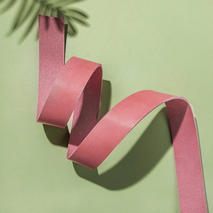 Ременная заготовка Миссури МС41 цв. Розовый, толщ. 3,3-3,5 мм