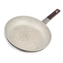 СКОВОРОДА С АНТИПРИГАРНЫМ ПОКРЫТИЕМ PFLUON MARBLE, 28*5,2 СМ